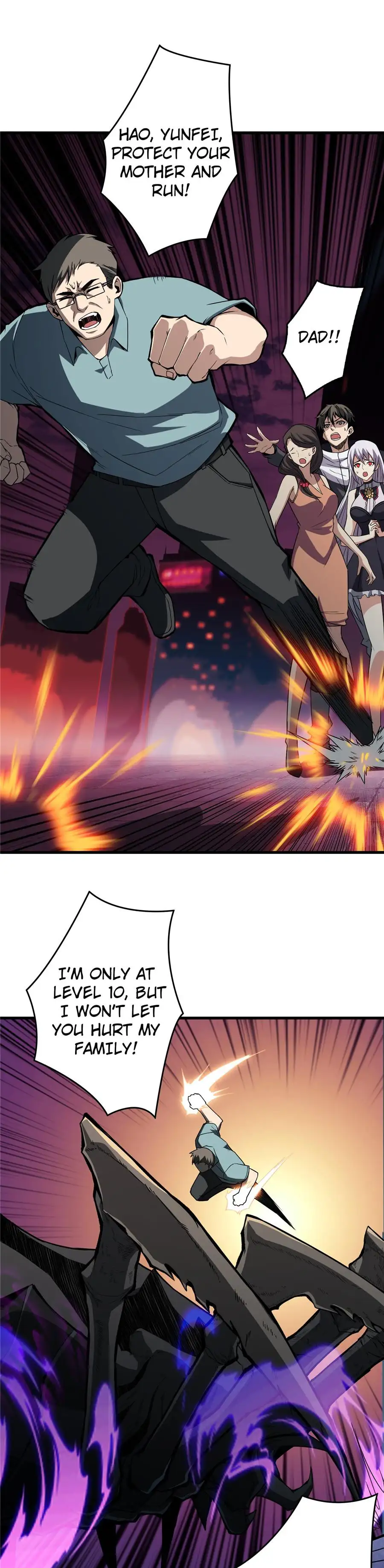 You will have a King account at the beginning - Episode 2 - read scene 1