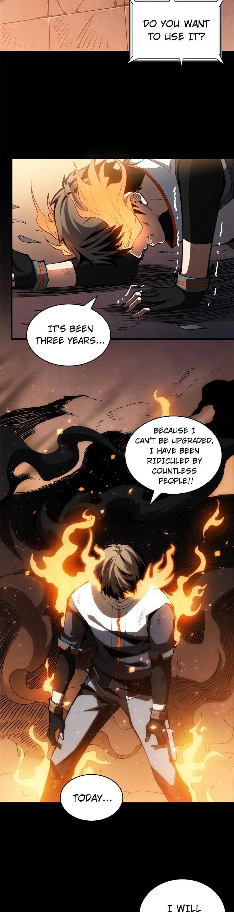 You will have a King account at the beginning - Episode 3 - read scene 22