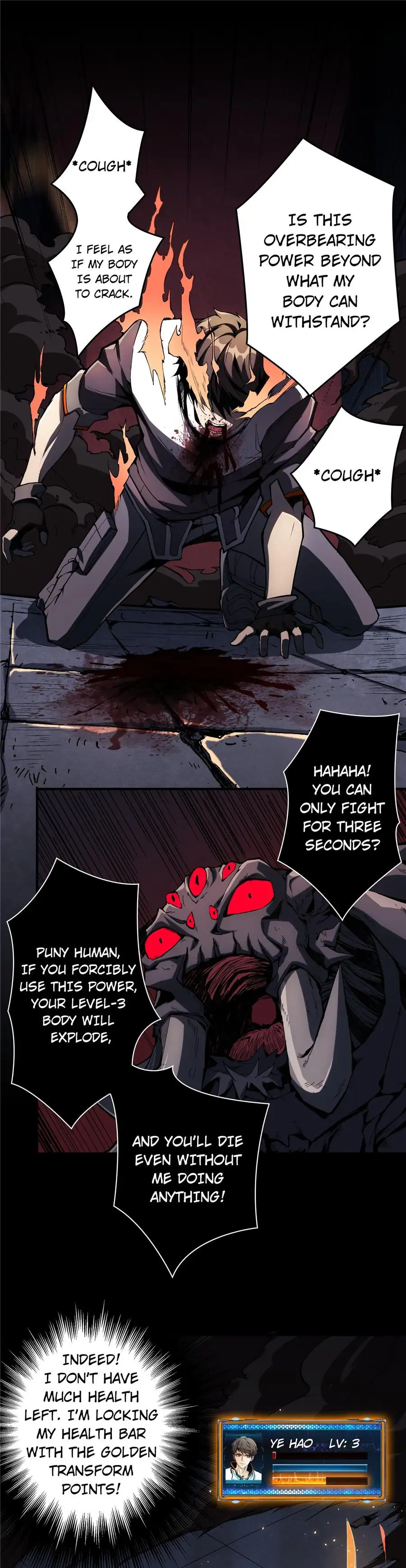 You will have a King account at the beginning - Episode 3 - read scene 6