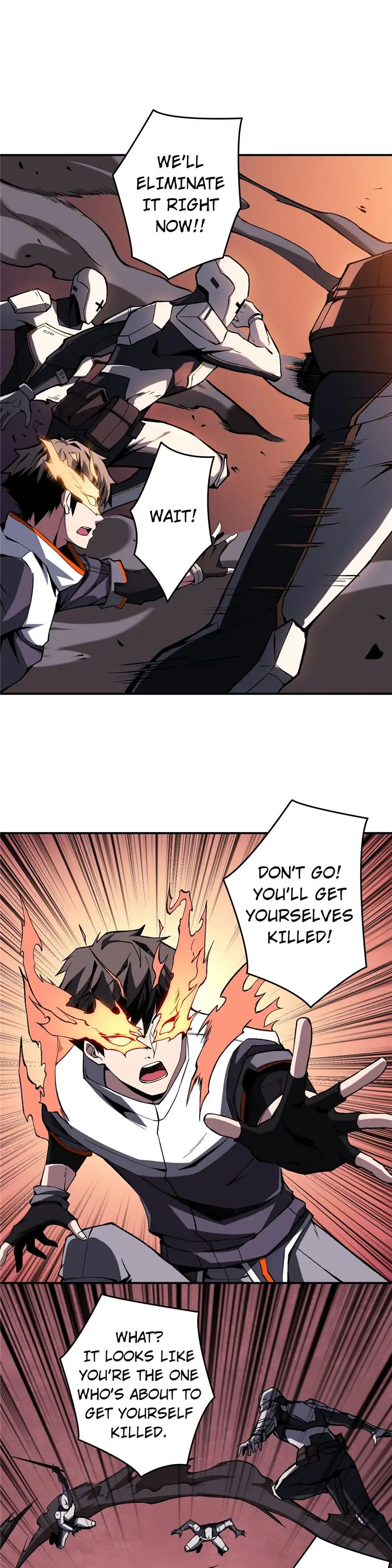 You will have a King account at the beginning - Episode 3 - read scene 11