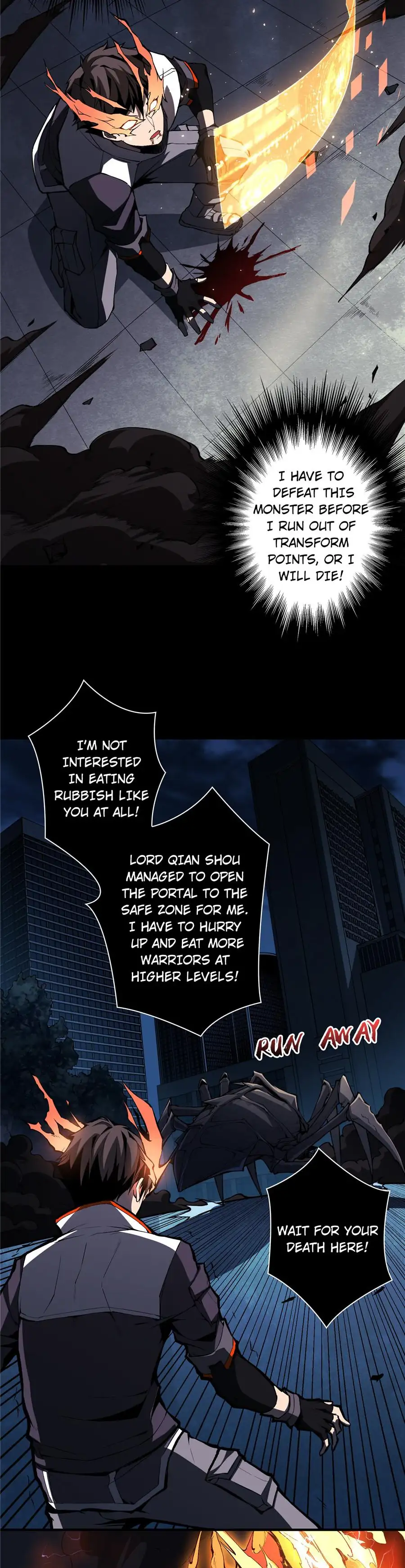 You will have a King account at the beginning - Episode 3 - read scene 7