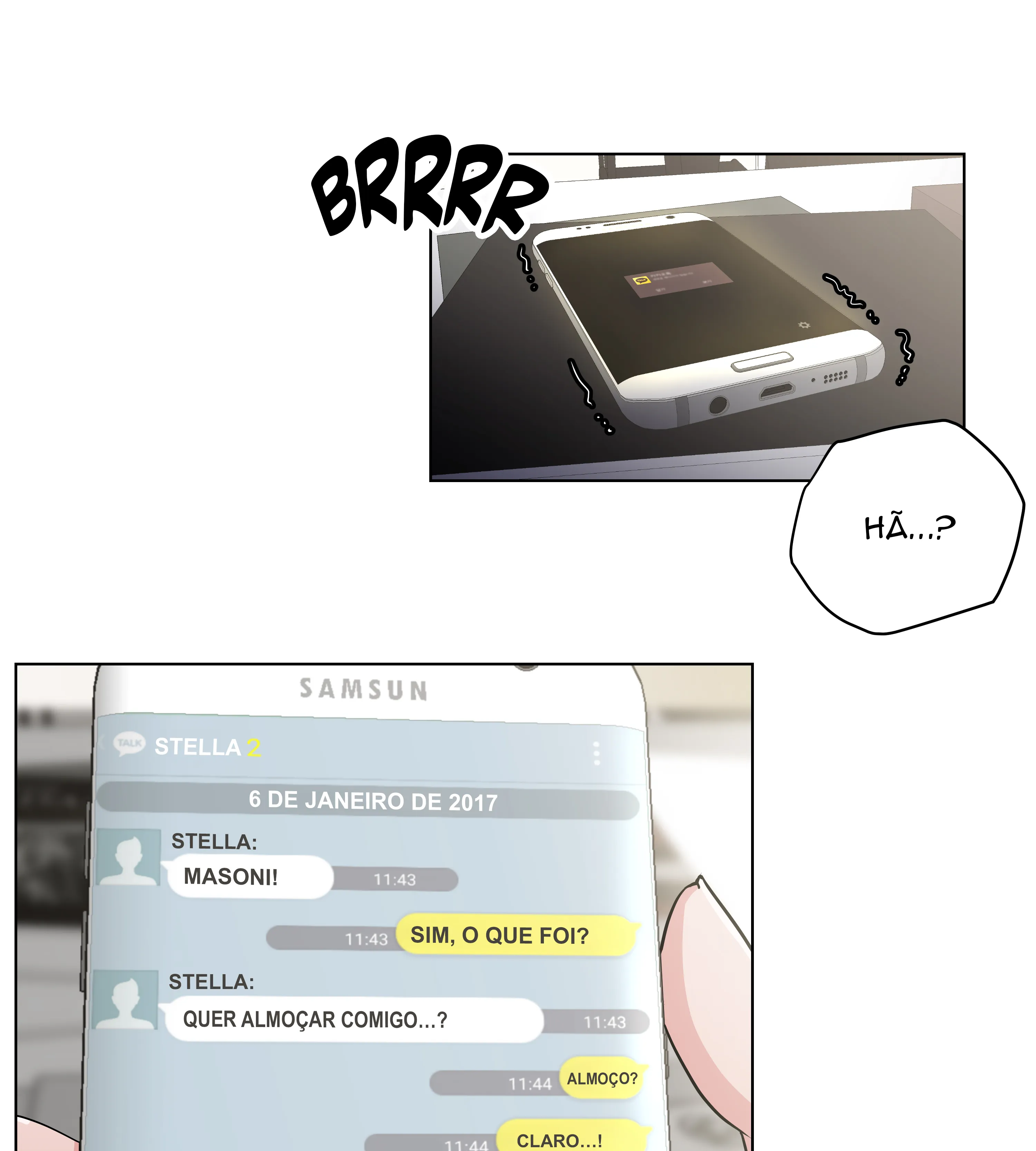 Uma Mulher Que Janta Sozinha - Episode 2 - read scene 50