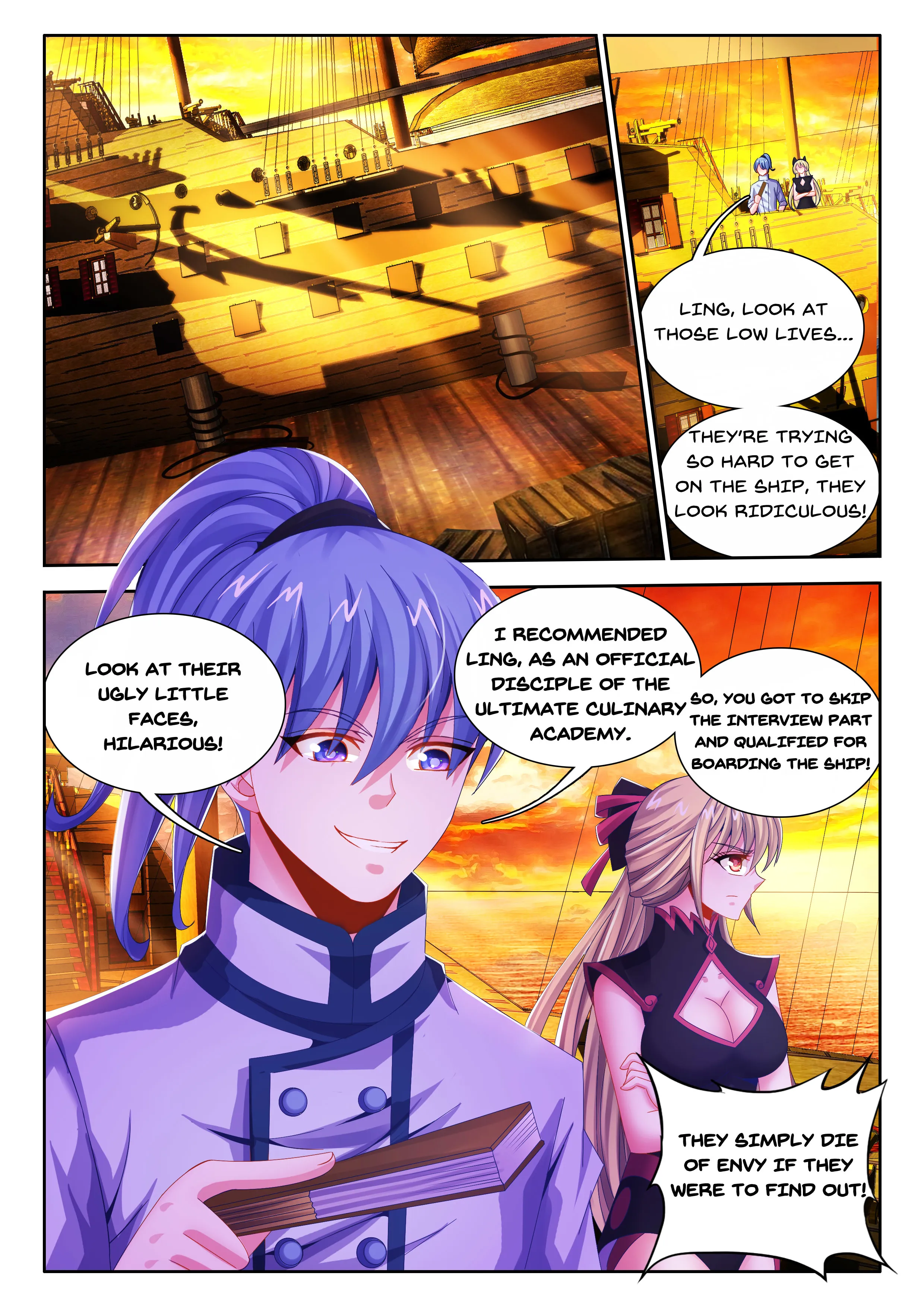 Food'n'Love Continent - Episode 4 - read scene 4