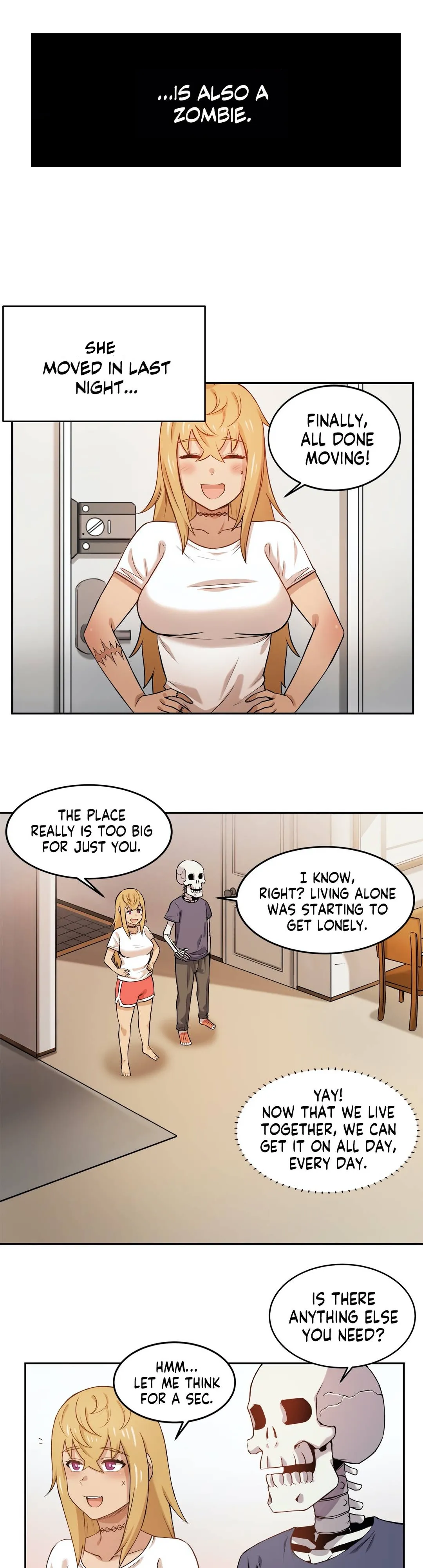 Zombie Girlfriend - Prologue - read scene 2