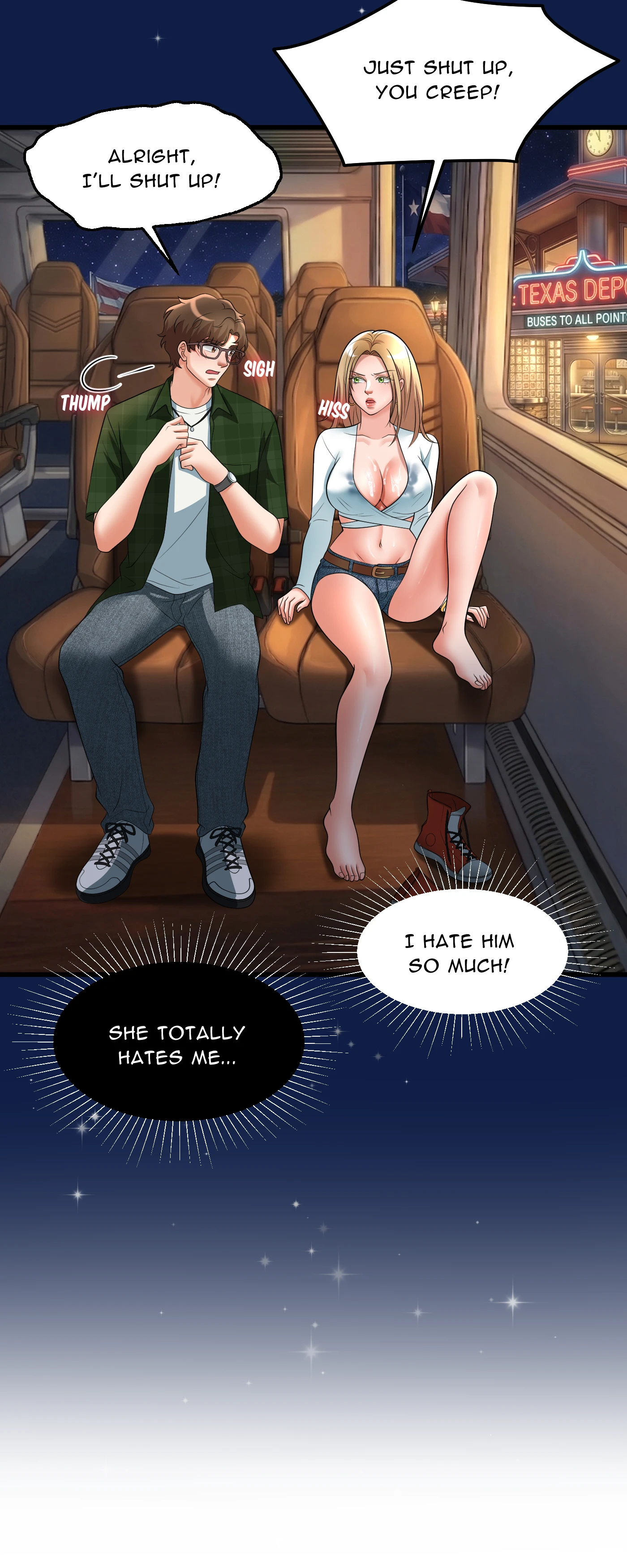 On the Road With My Stepsis - Episode 2 - read scene 5