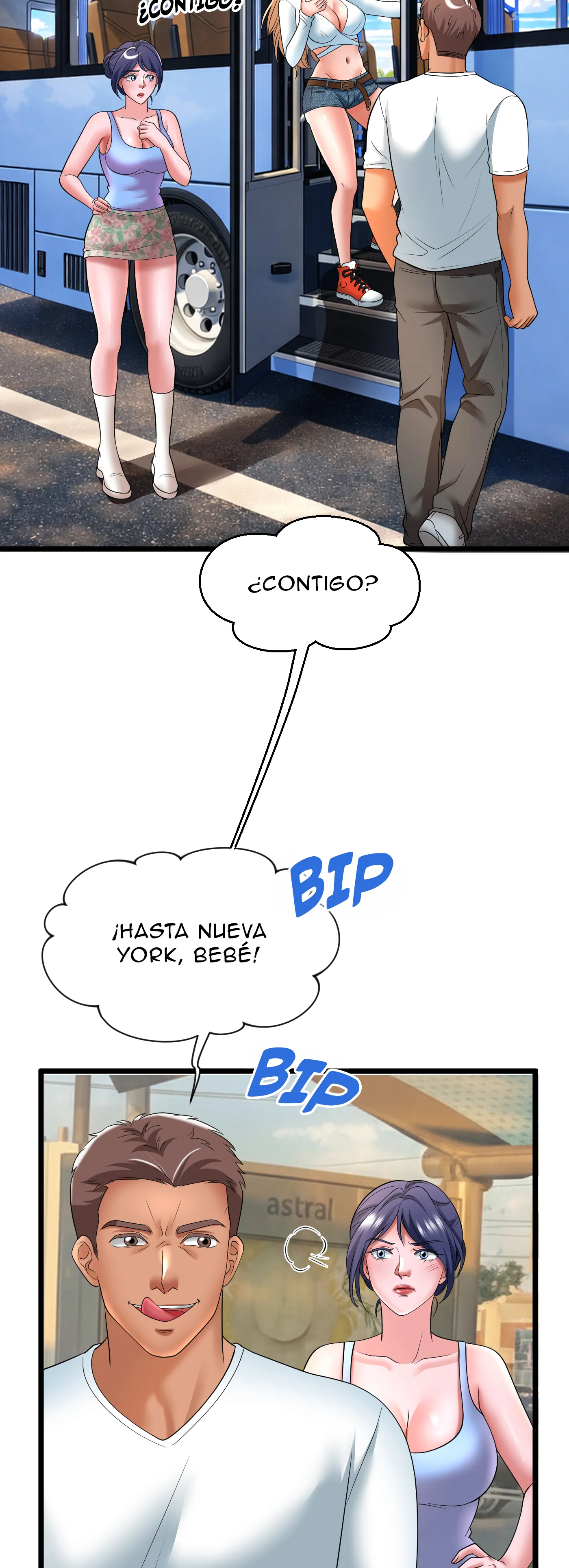 En Ruta con mi Hermanastra - Episode 1 - read scene 11