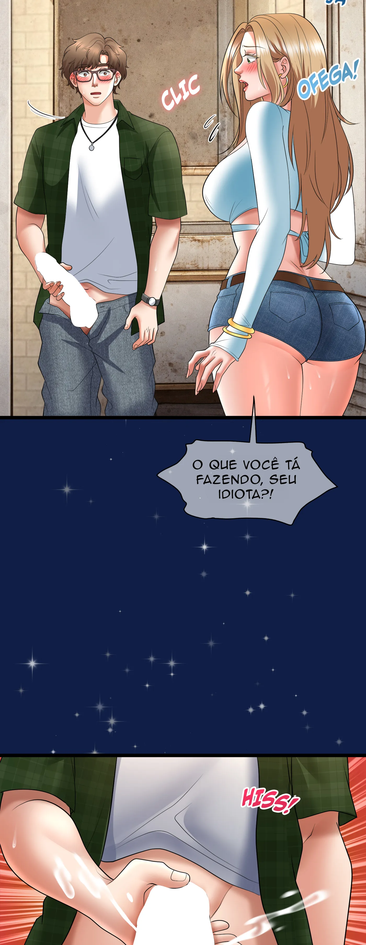 Na Estrada com Minha Meia-Irmã - Episode 1 - read scene 56