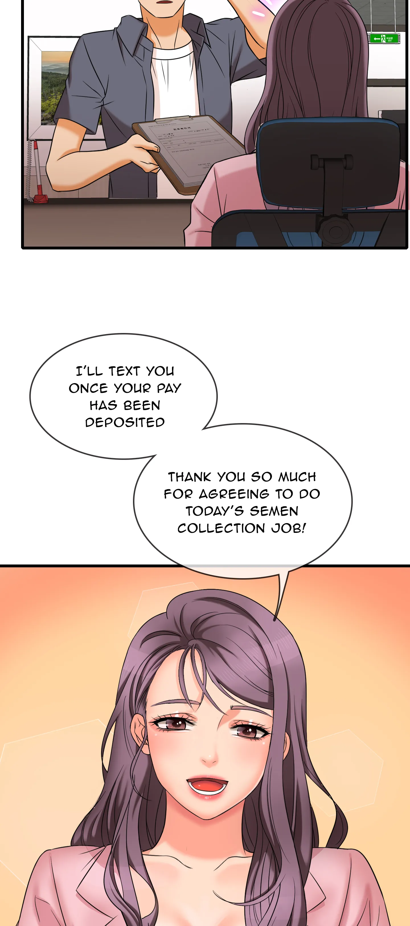 A Suspicious Part-Time Job - Episode 1 - read scene 55
