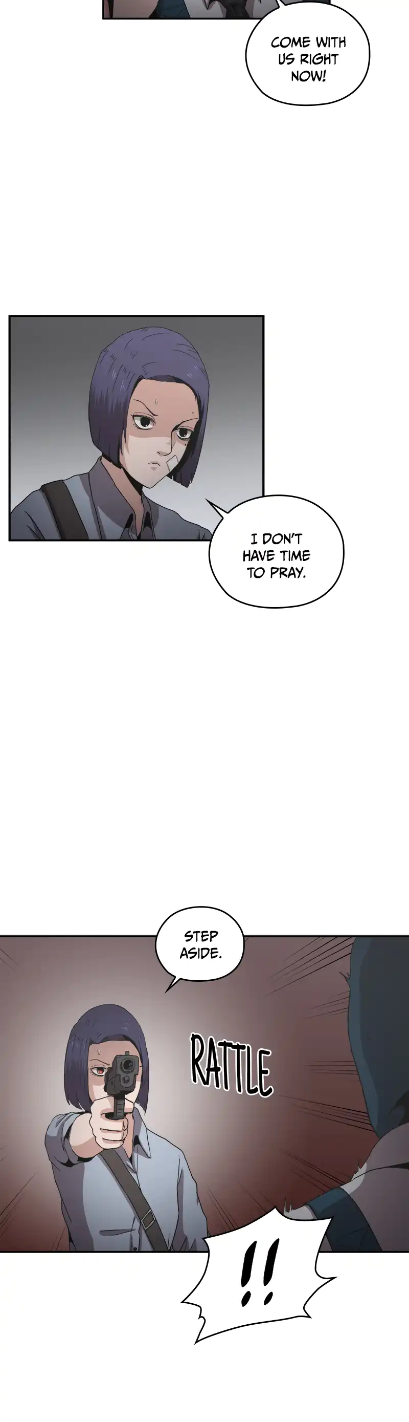 Flower War panel 3