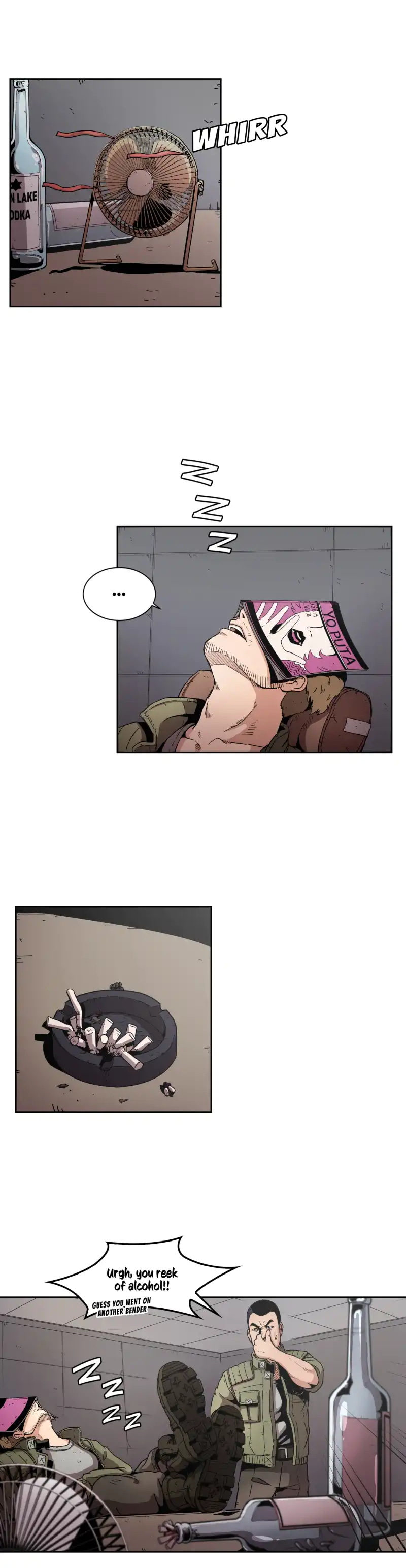 Flower War panel 2