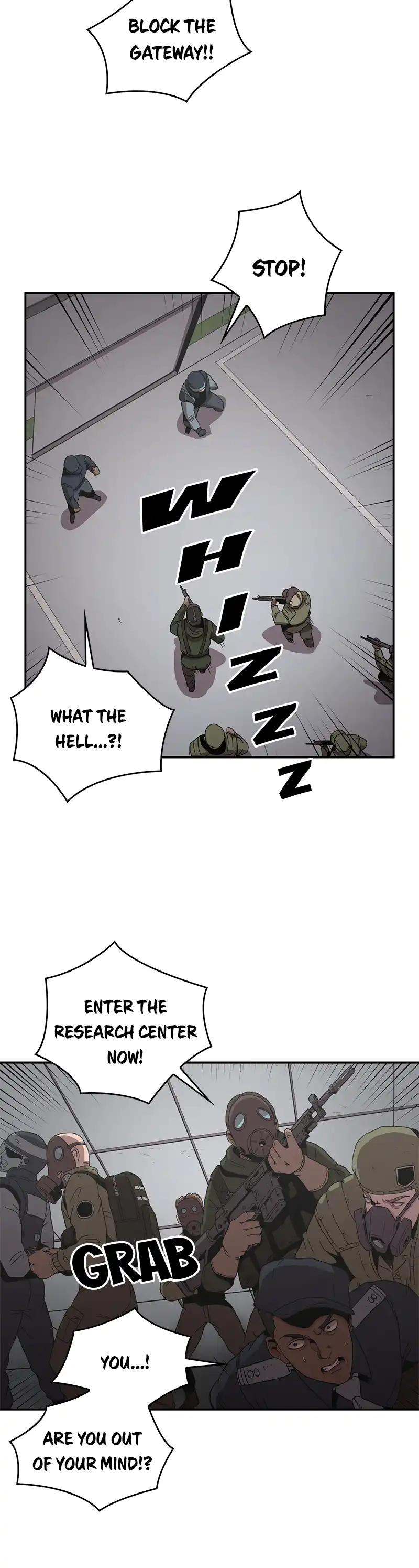 Flower War panel 3