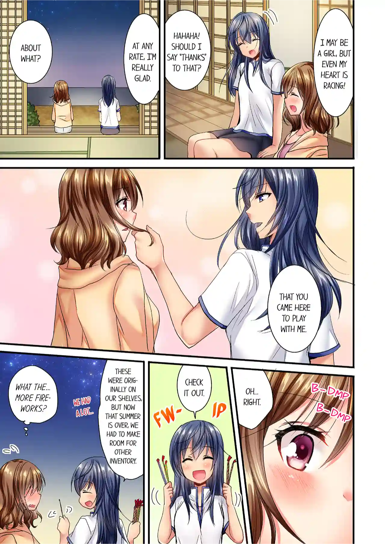 She(?) Snuck Into My Bedroom... "No... I'm Cumming!" Getting Teased By My Childhood Friend All Night Long - Episode 1 - read scene 3