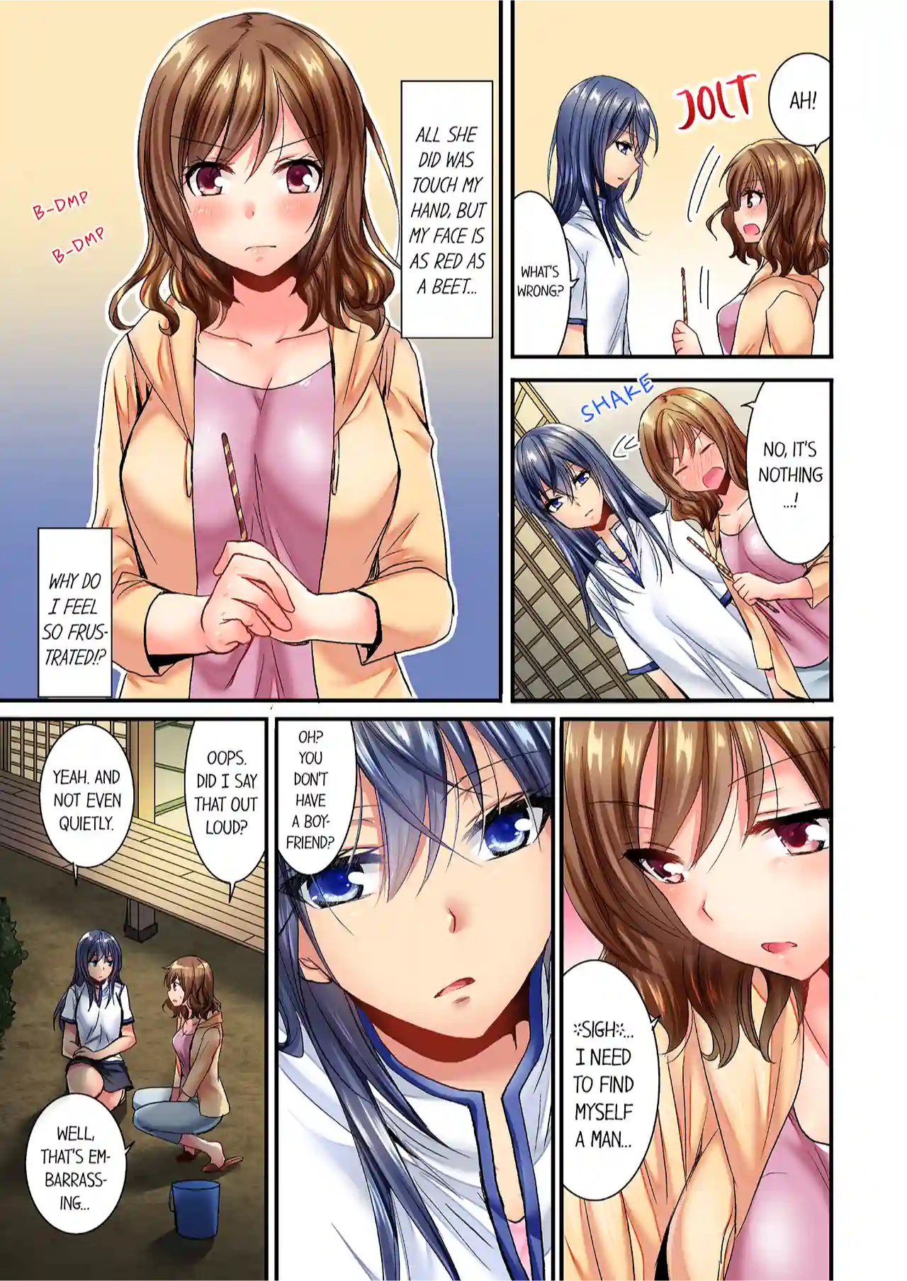 She(?) Snuck Into My Bedroom... "No... I'm Cumming!" Getting Teased By My Childhood Friend All Night Long - Episode 1 - read scene 5