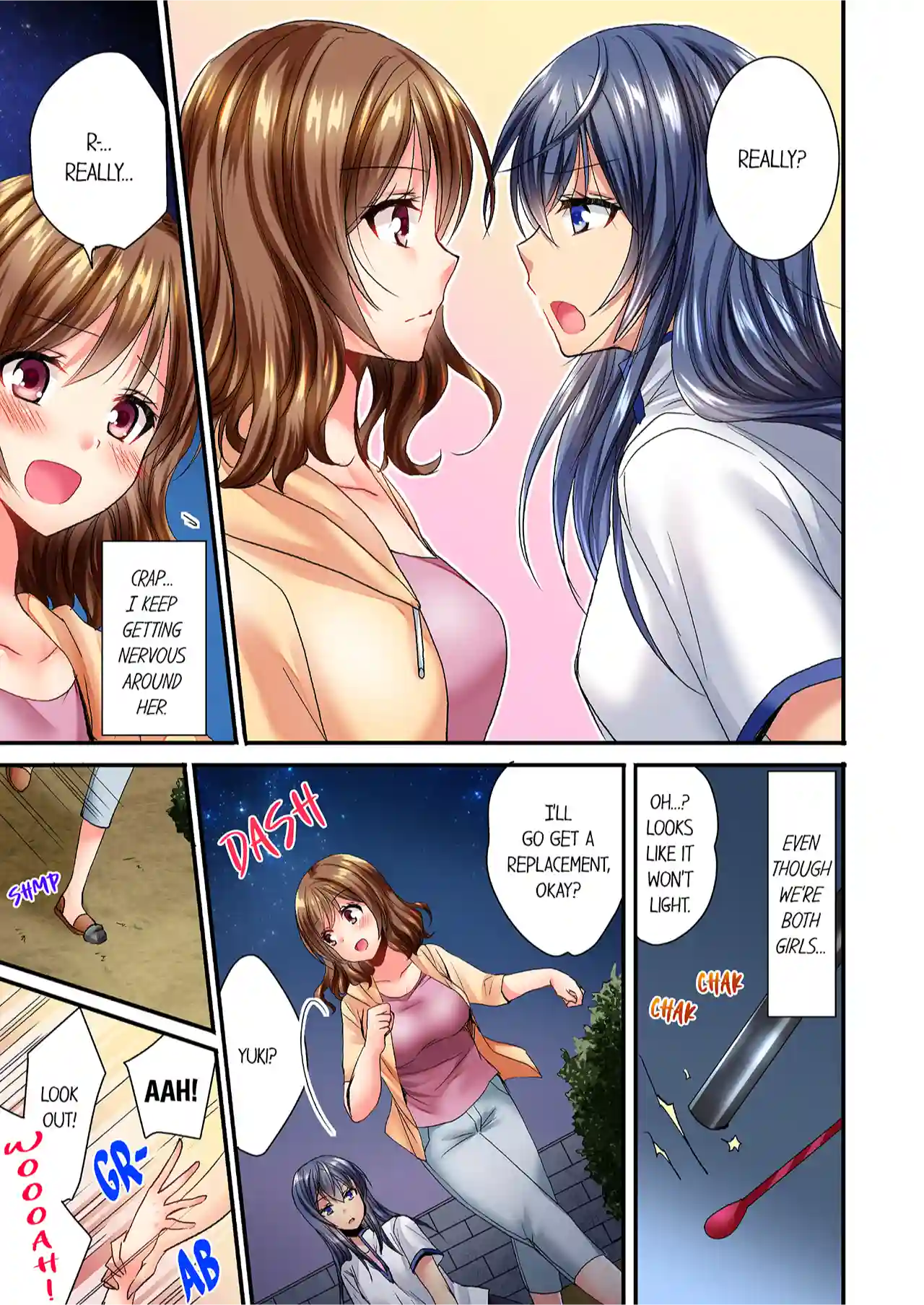 She(?) Snuck Into My Bedroom... "No... I'm Cumming!" Getting Teased By My Childhood Friend All Night Long - Episode 1 - read scene 7