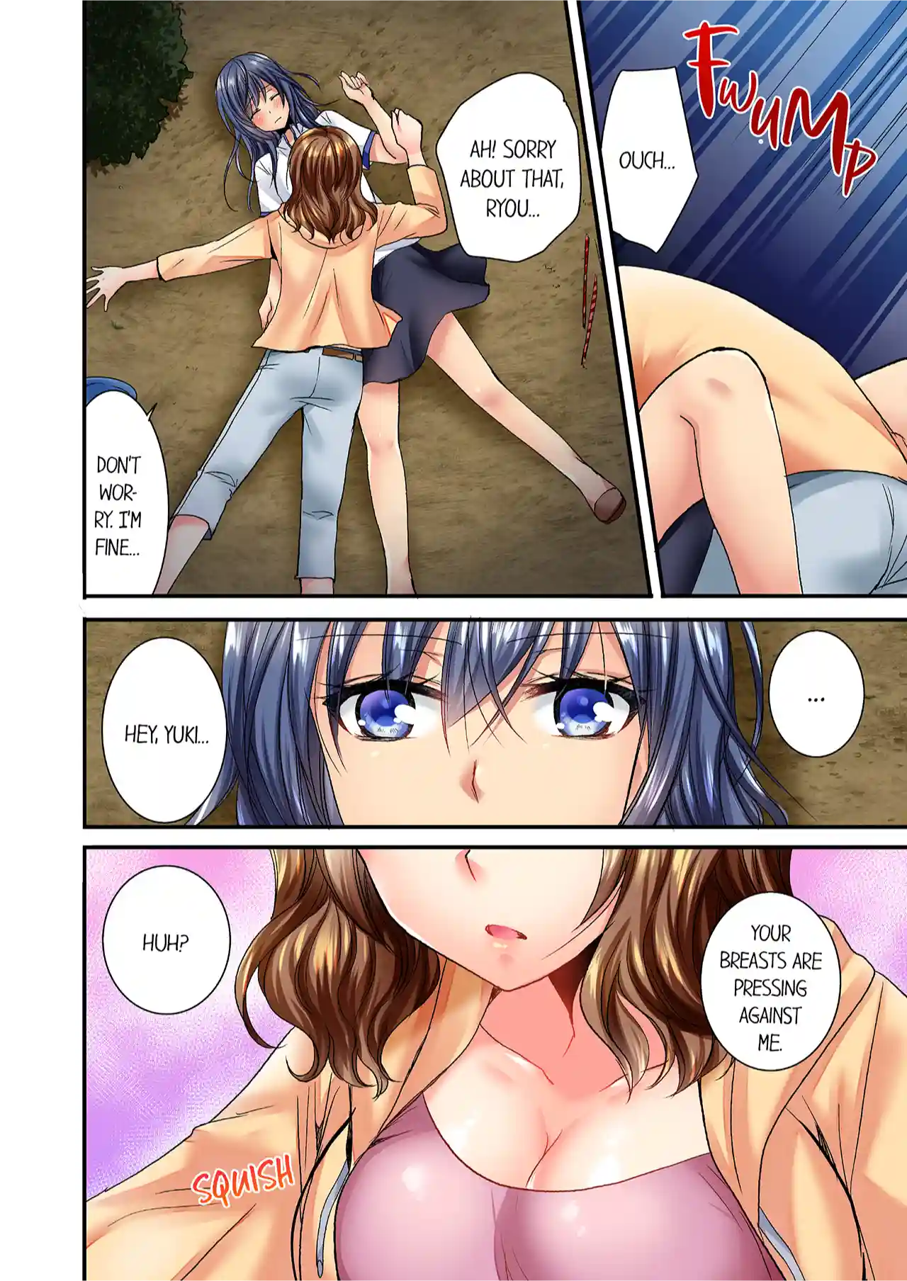 She(?) Snuck Into My Bedroom... "No... I'm Cumming!" Getting Teased By My Childhood Friend All Night Long - Episode 1 - read scene 8