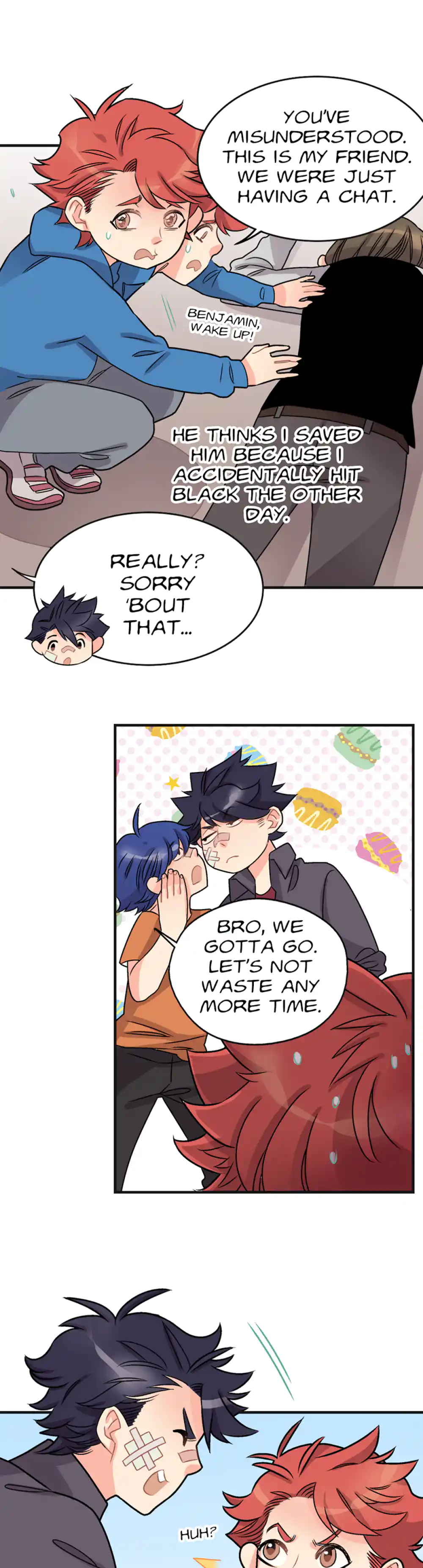 My Secret Buddy panel 1
