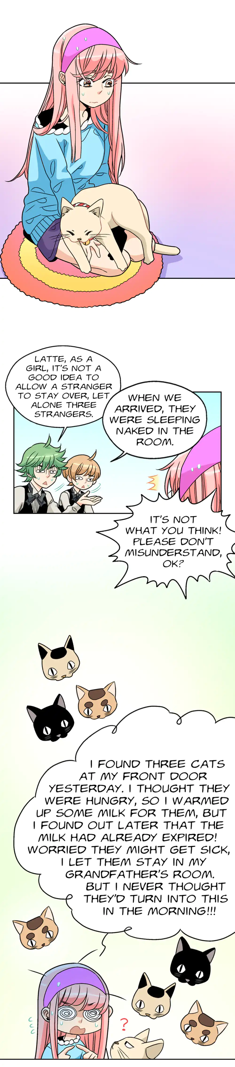Only The Cats Know panel 7