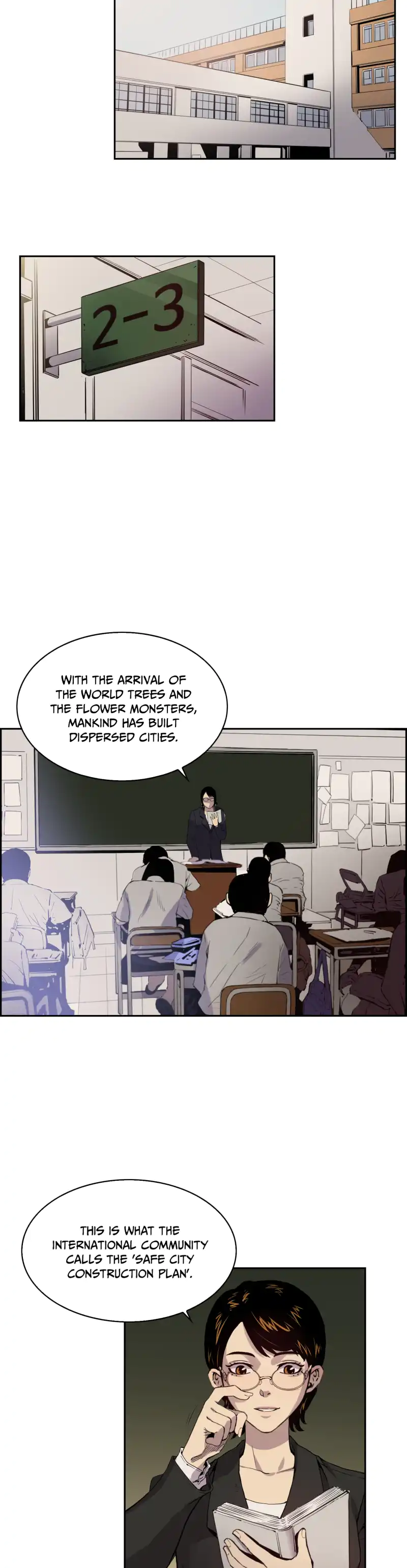 Flower War panel 7