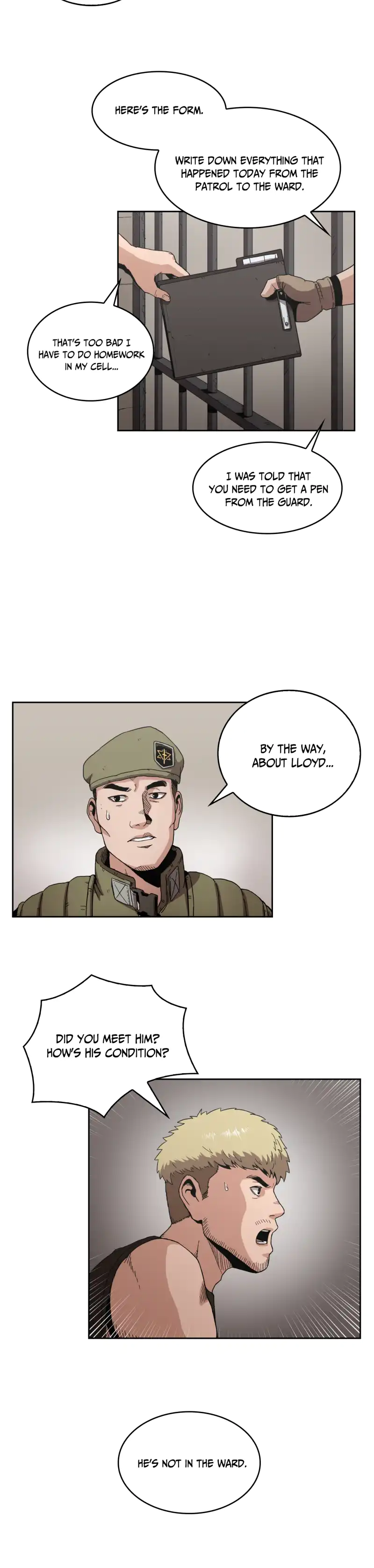 Flower War panel 5