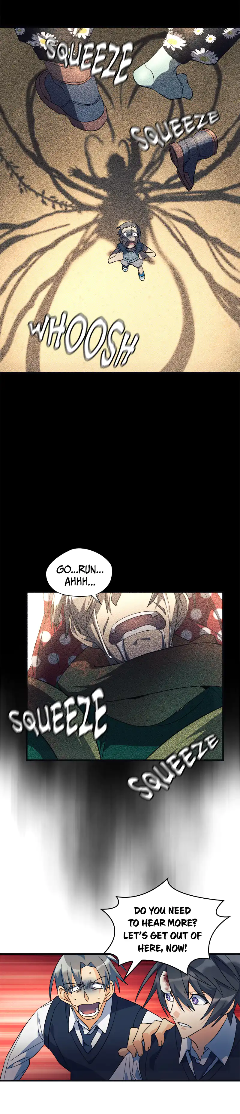 Flower War panel 6