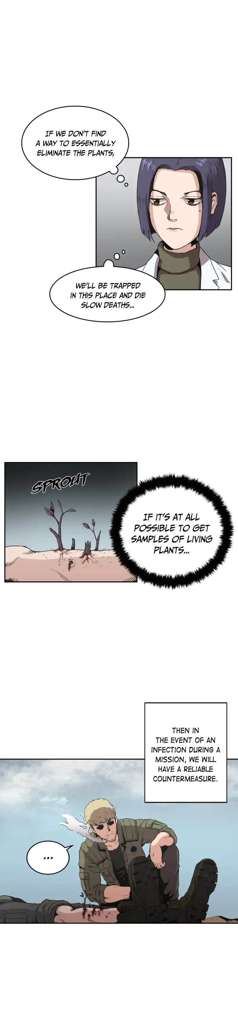 Flower War panel 13