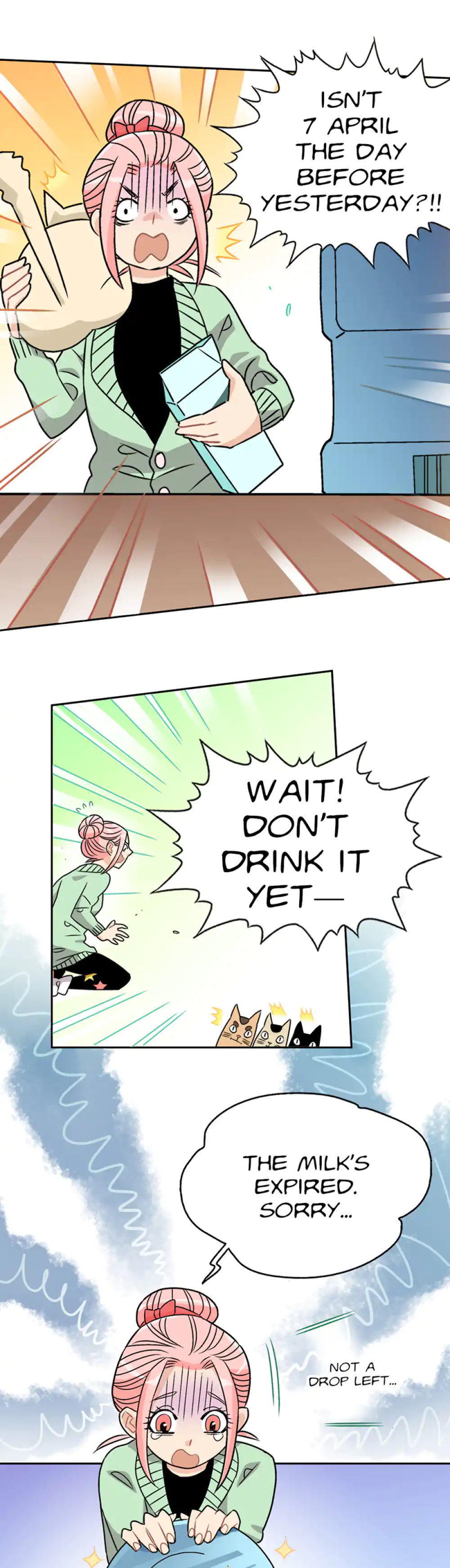 Only The Cats Know panel 7