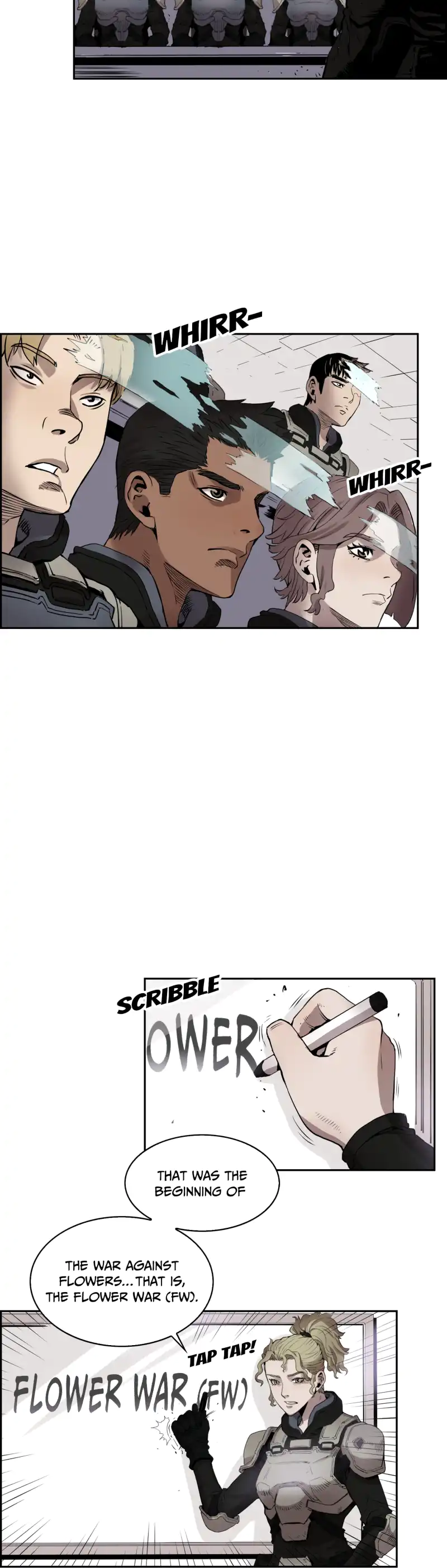 Flower War panel 22