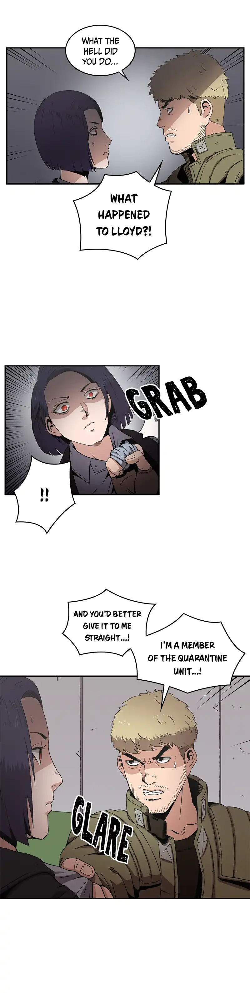 Flower War panel 3