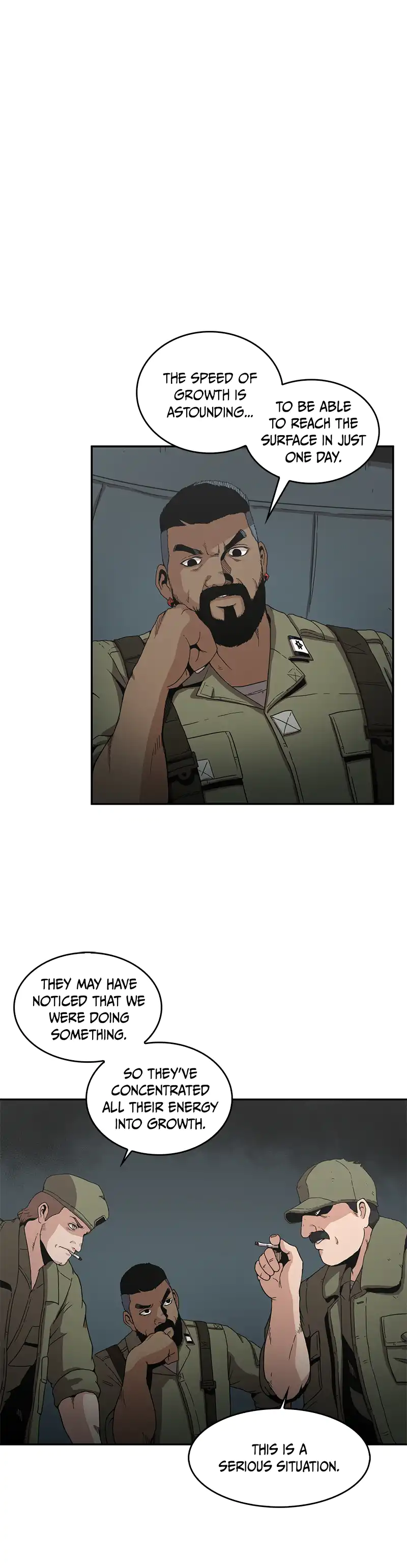 Flower War panel 3