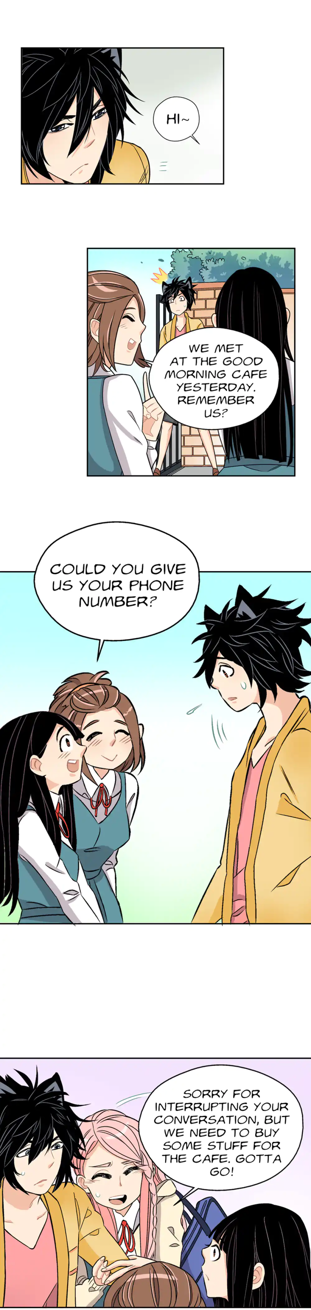 Only The Cats Know panel 1