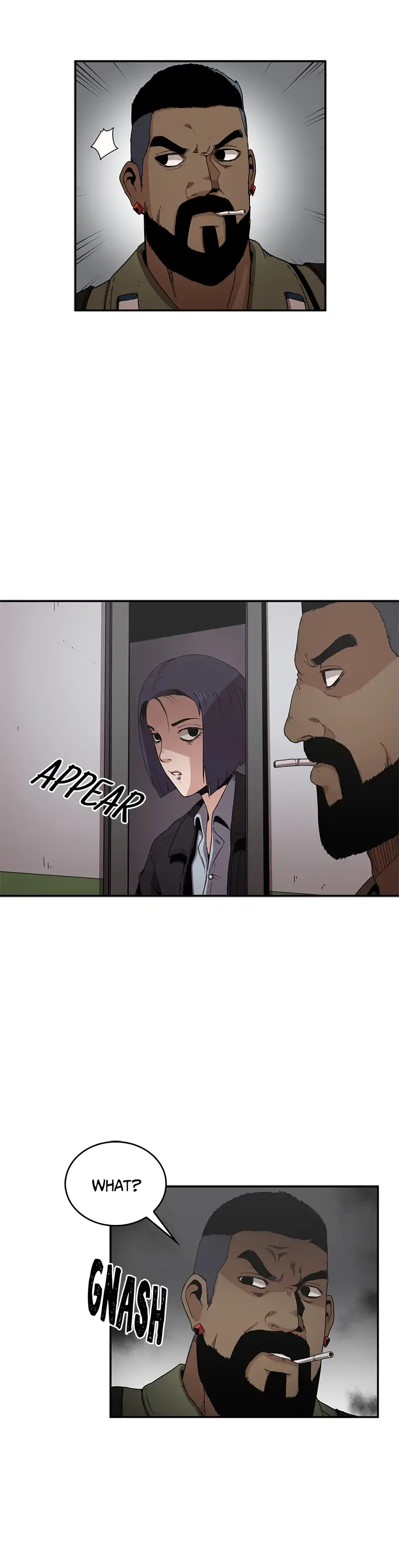 Flower War panel 3