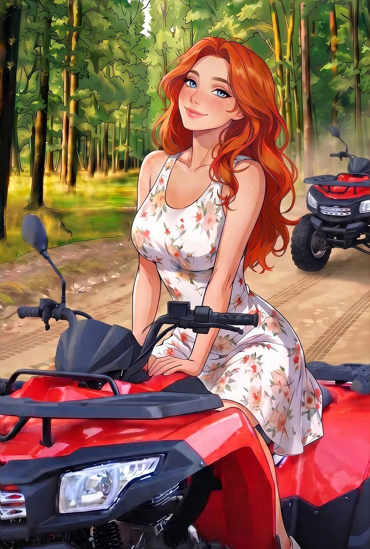 Redhead’s First Ride