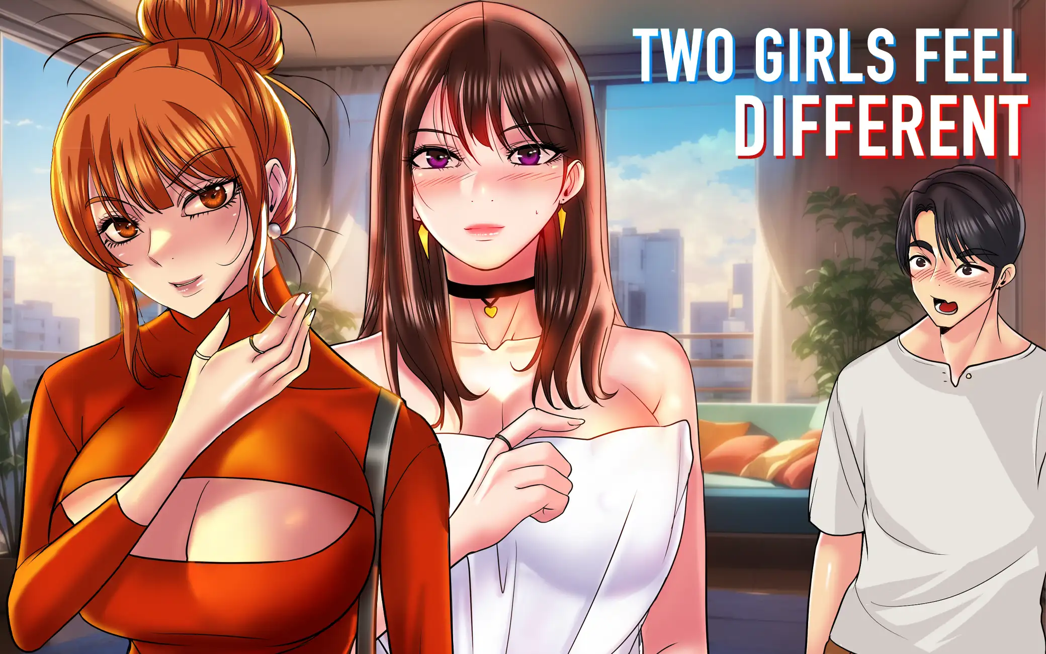 Two Girls Feel Different