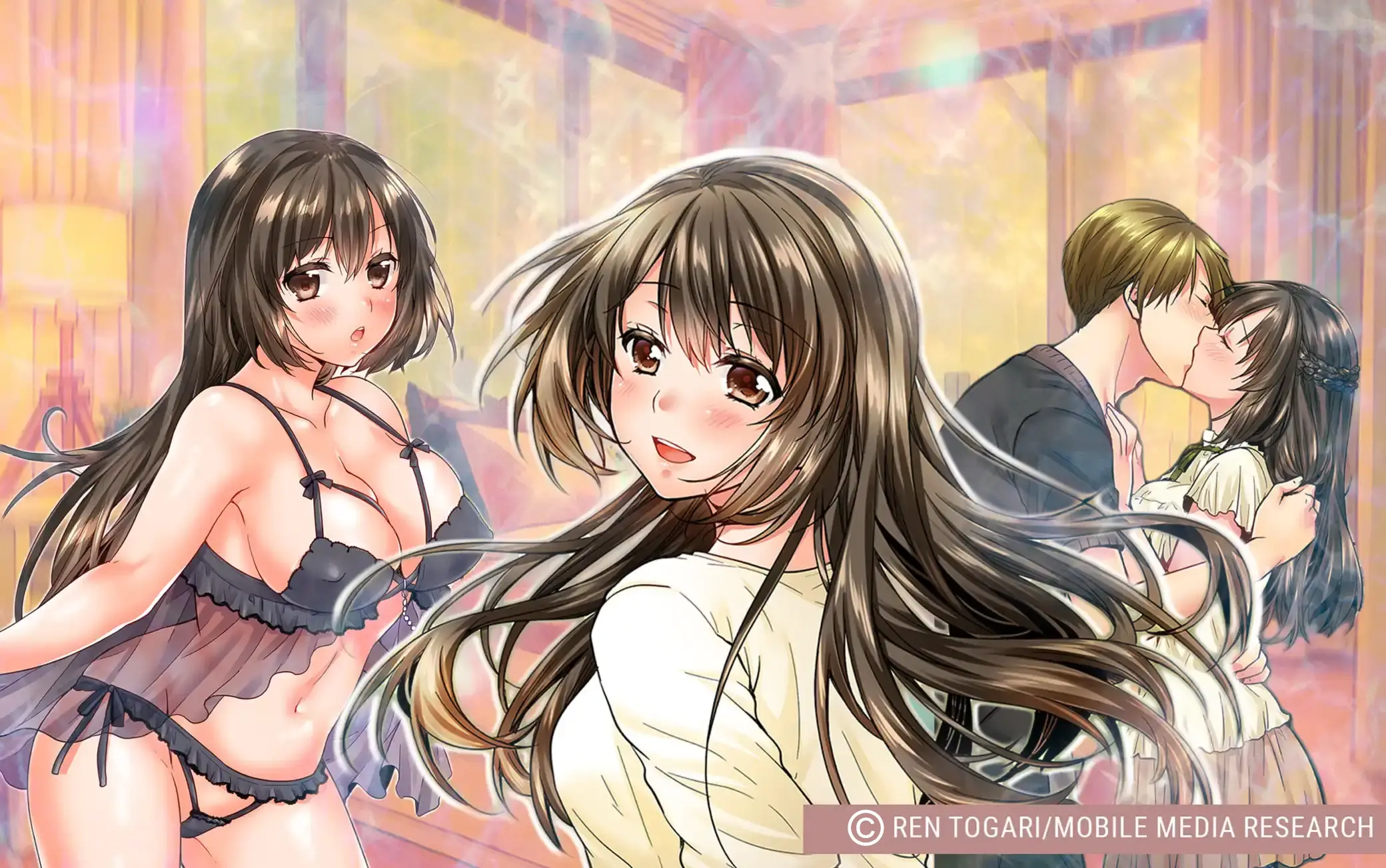 I can’t believe my childhood friend made me cum...! Hate sex on our first day living together