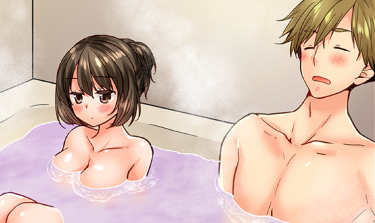 I can’t believe my childhood friend made me cum...! Hate sex on our first day living together - 115